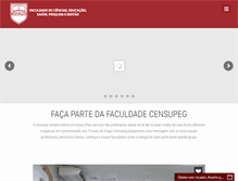 Tablet Screenshot of censupeg.com.br